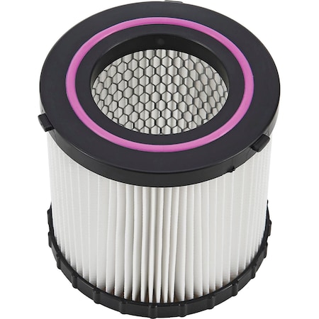 Global Industrial Replacement HEPA Filter for Portable HEPA Wet/Dry Vacuum 641808 RP6611